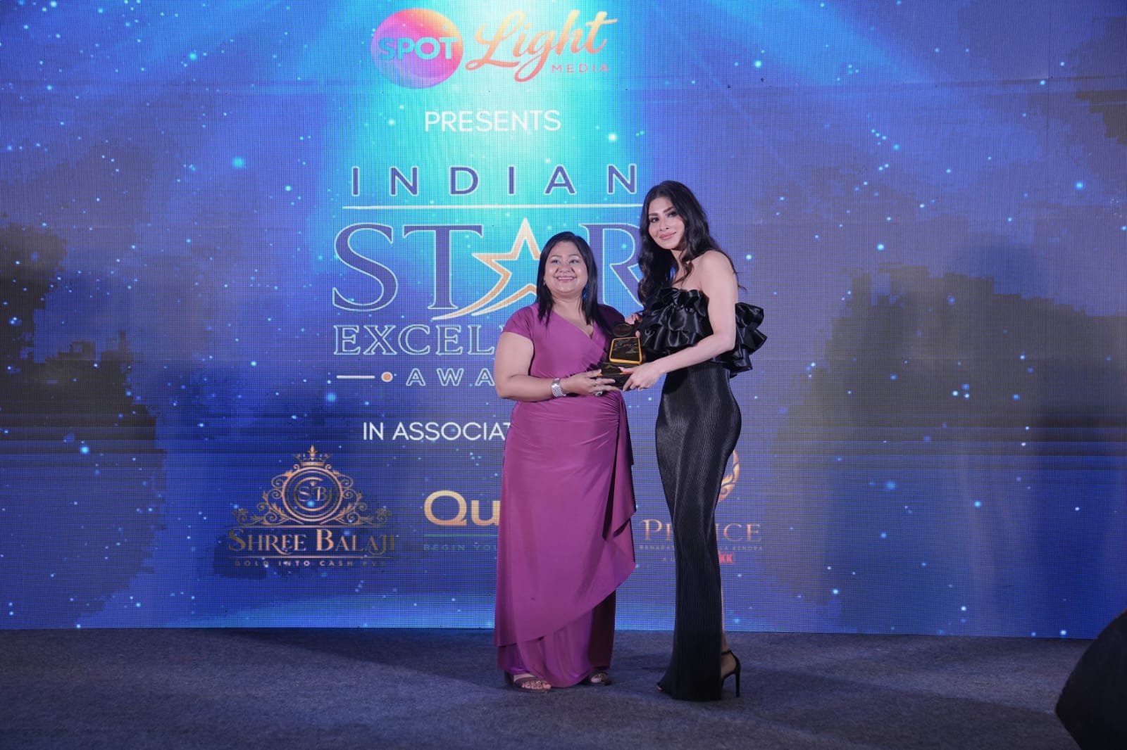 Spotlight Felicitation with Mouni Roy and Founder Dr. Neha Gupta
